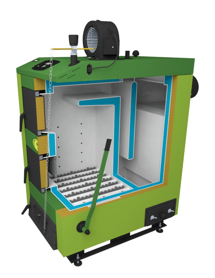 Твердотопливный котел SAS MI 78