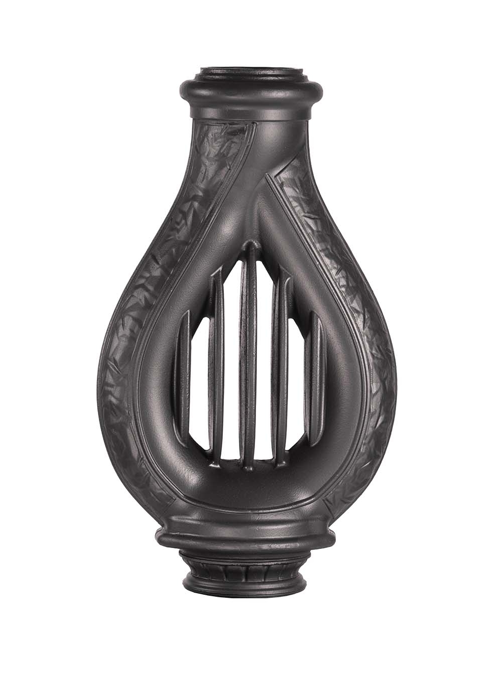 Дымоход Конвектор Лира D115/130 черный для печи Бахта